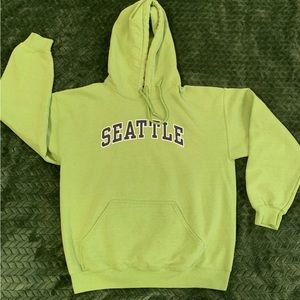 Seattle Green Hoodie Woman’s size Medium